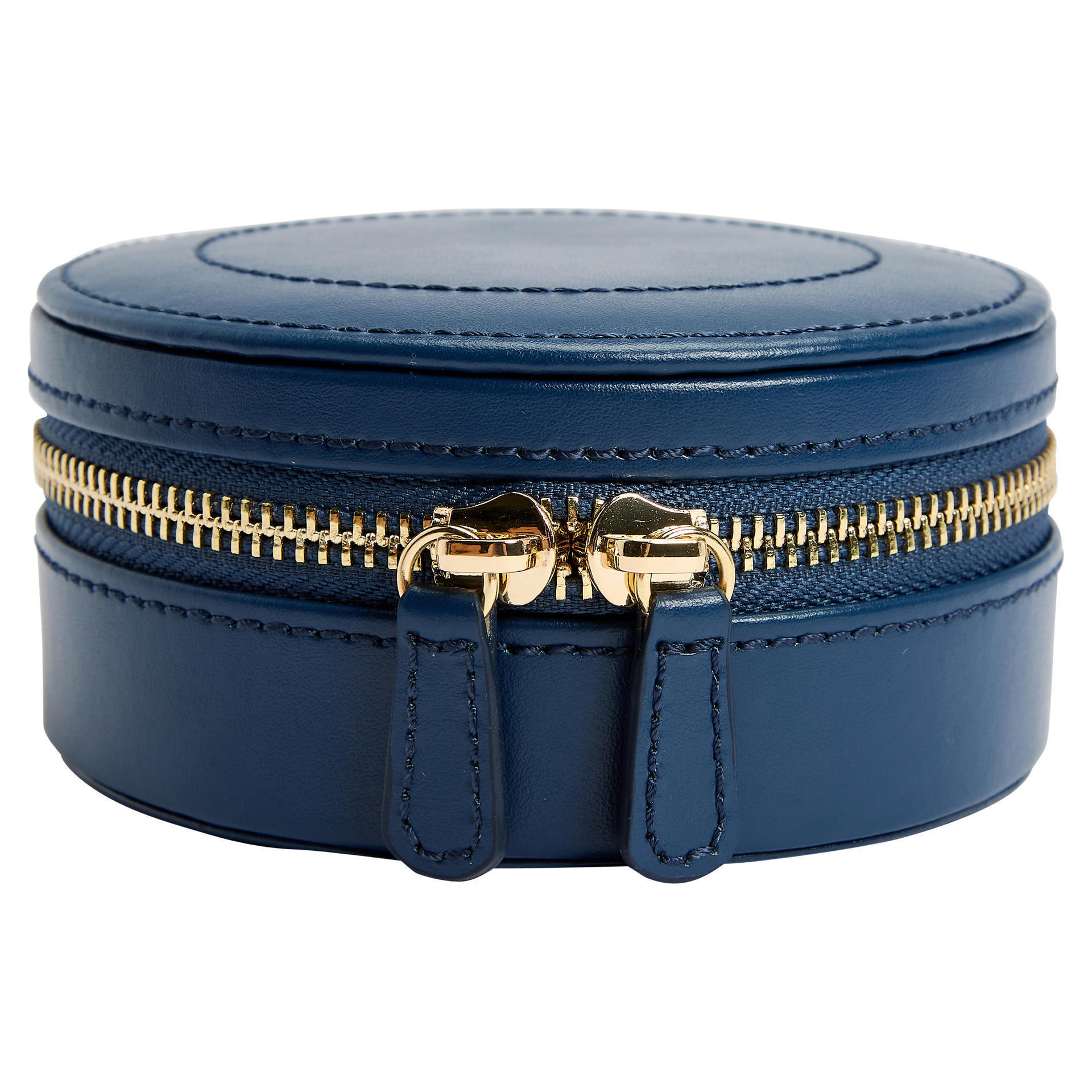 WOLF1834 SOPHIA ROUND ZIP CASE INDEGO