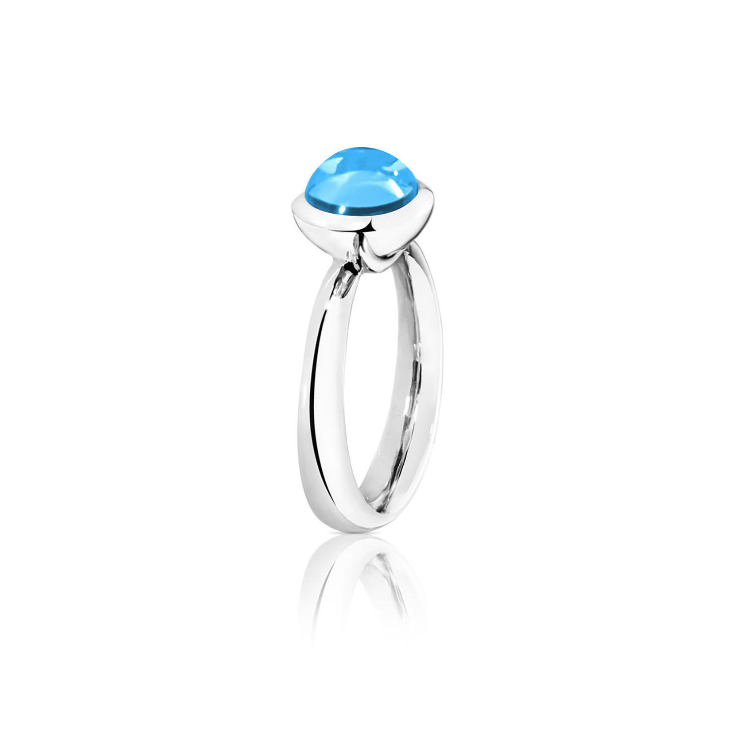 TAMARA COMOLLI  BOUTON RING SMALL SWISS TOPAS 