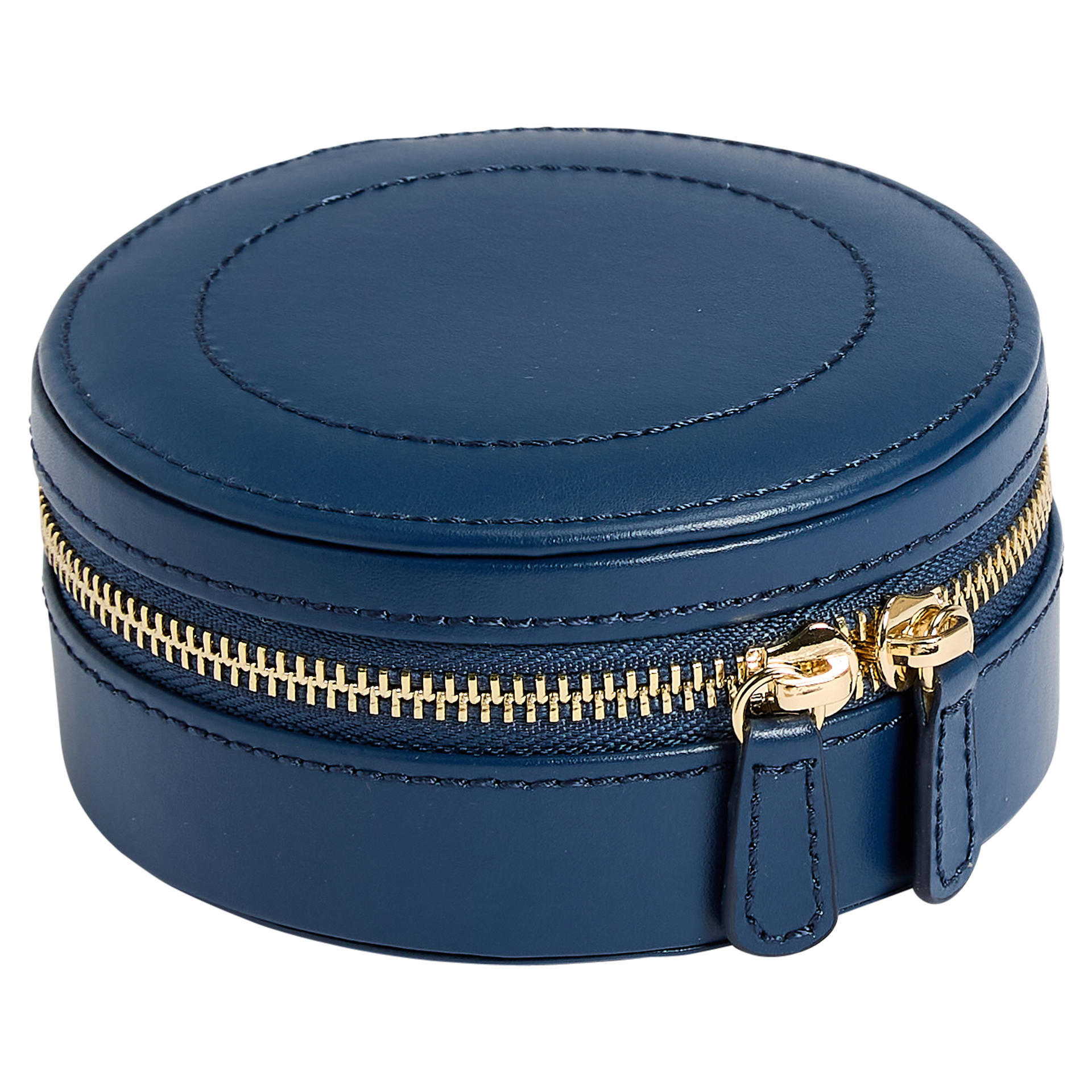 WOLF1834 SOPHIA ROUND ZIP CASE INDEGO
