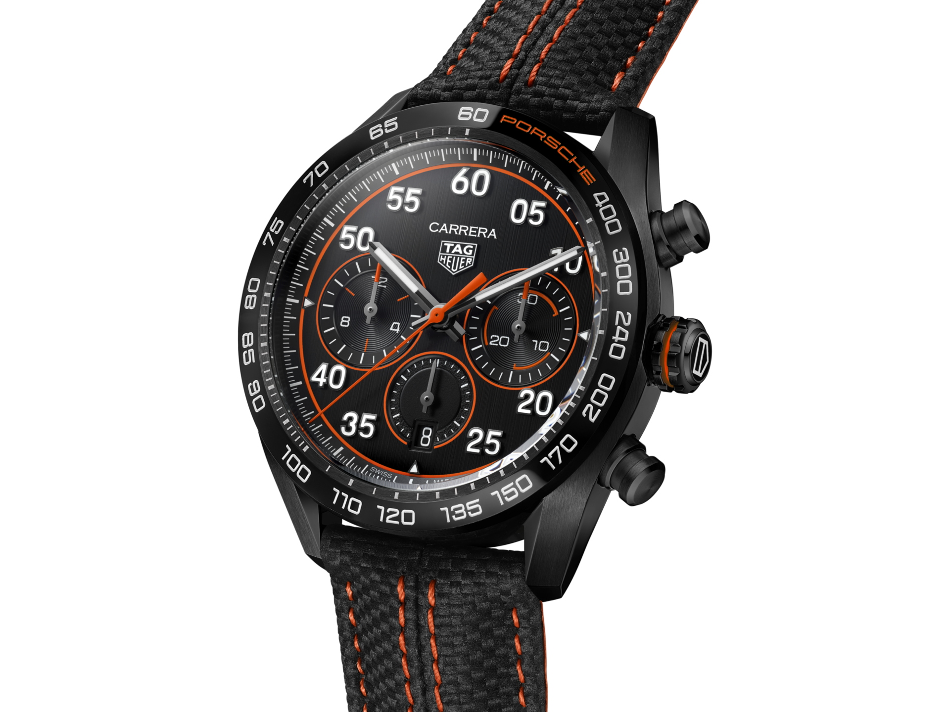 TAG HEUER CARRERA X PORSCHE ORANGE RACING SPECIAL EDITION