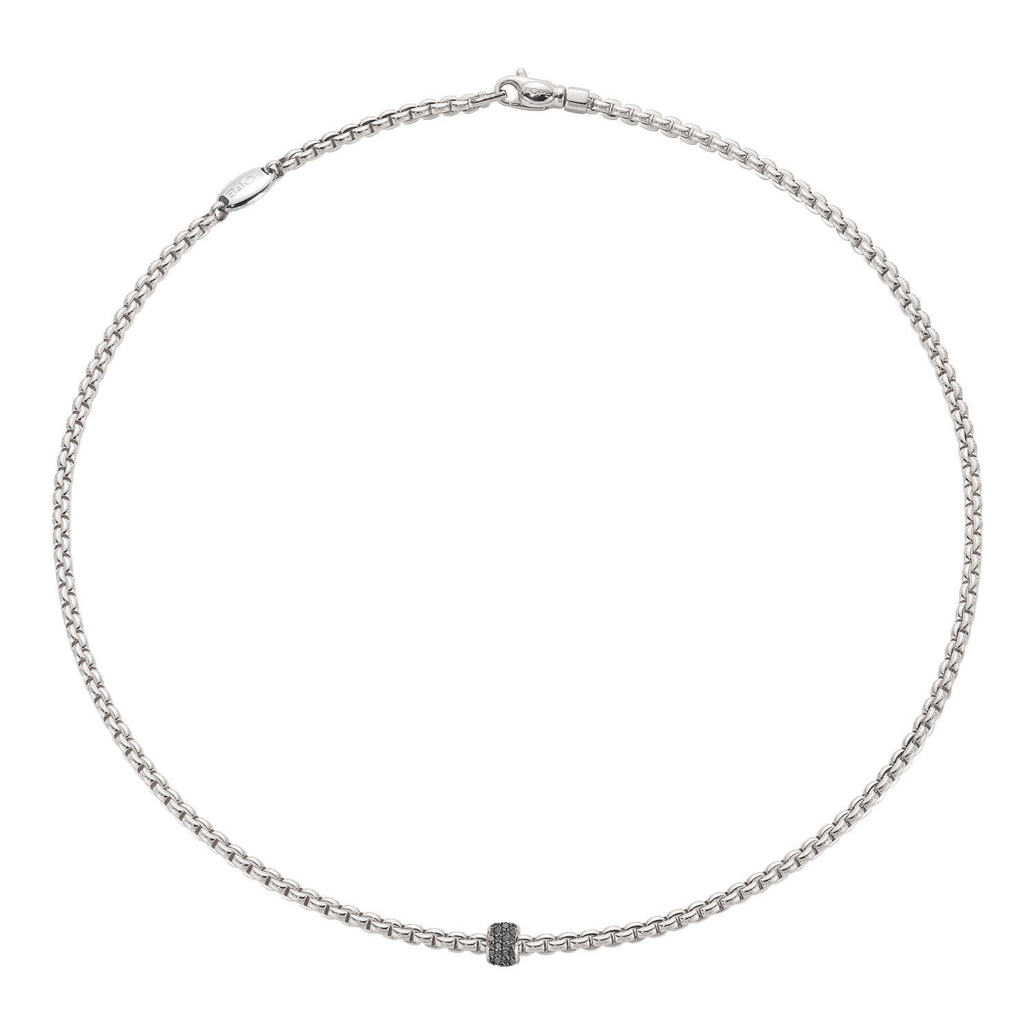 FOPE EKA Collier mit schwarzen Diamanten
