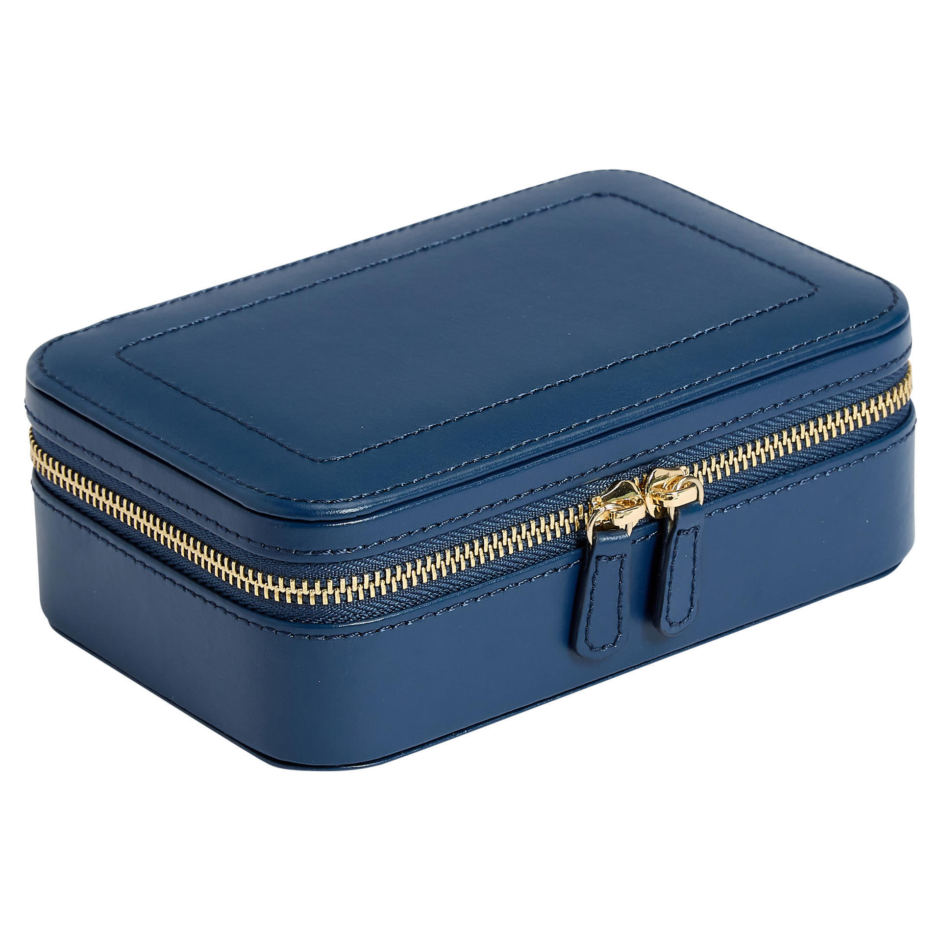 WOLF1834 SOPHIA  TRAVEL ZIP CASE INDIGO