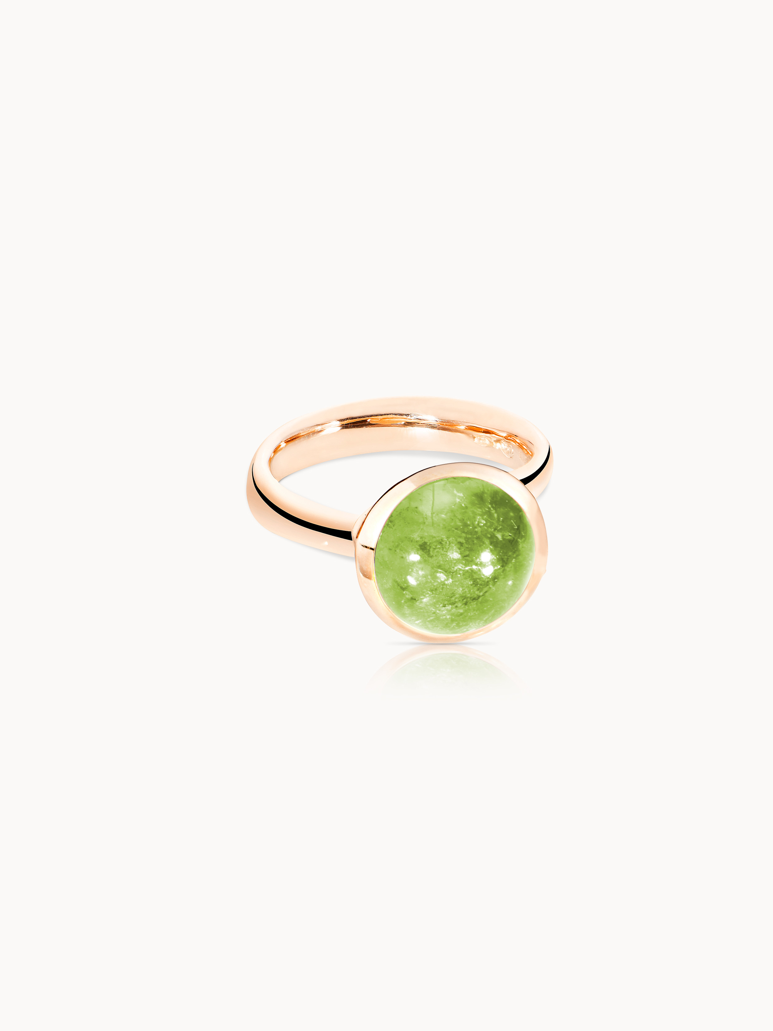TAMARA COMOLLI  BOUTON RING LARGE PERIDOT 